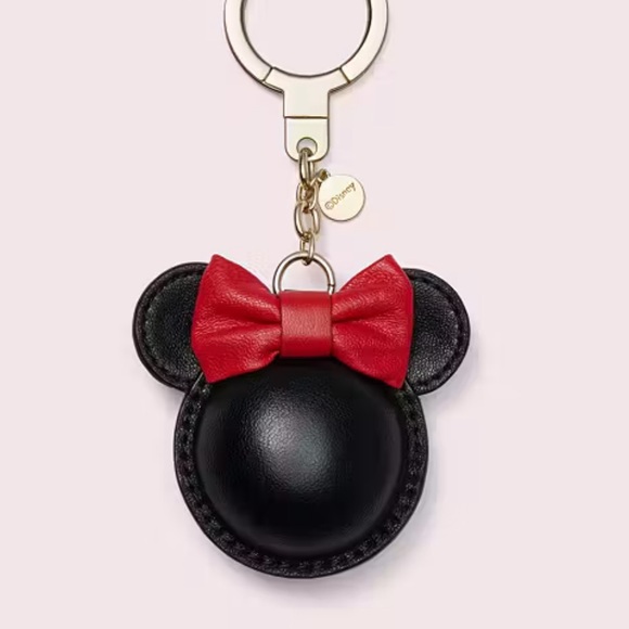 kate spade Accessories - KATE SPADE NEW YORK & MINNIE MOUSE KEY CHAIN or BAG CHARM with RED BOW